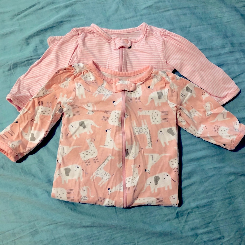 3/$15 Just One You 2-way Zipper Sleep N Play 9M